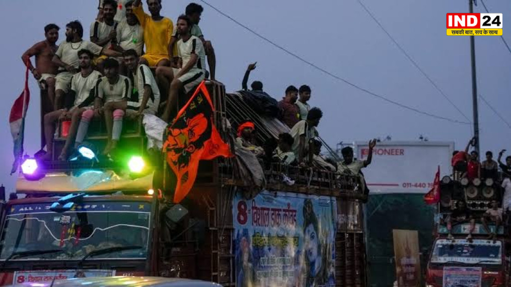 मेरठ पुलिस का सख्त नियम: कांवड़ यात्रा में 12 फीट से ऊंचा नहीं होगा डीजे सेट, अश्लील गानों पर भी रोक