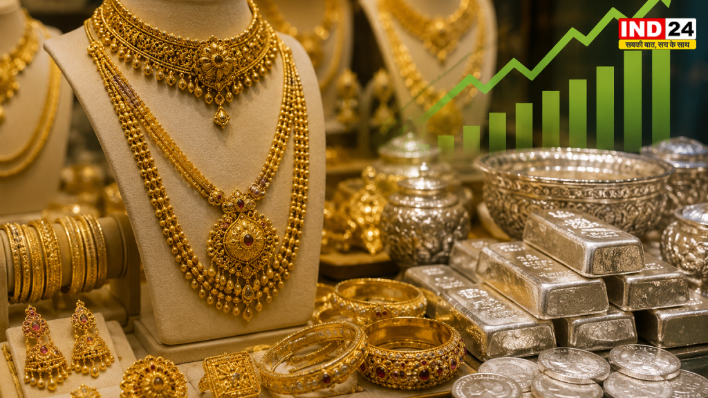 Gold Silver Price Today: सोना ₹112 सस्ता, चांदी ₹416 महंगी; खरीदारी से पहले जानें आज का ताजा भाव और 24 से 18 कैरेट तक की कीमत