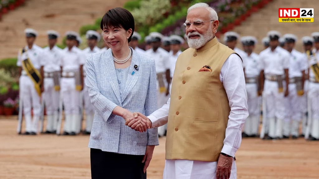  भारत दौरे पर आईं जापानी पीएम सनाए ताकाइची, पीएम मोदी संग करेंगी मारुति के सबसे बड़े प्लांट का उद्घाटन 21 हजार को मिलेगा रोजगार