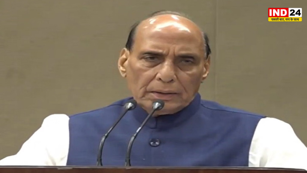 रक्षा मंत्री राजनाथ सिंह का विपक्ष पर हमला, बोले- छात्रों को राजनीतिक हथियार बनाया जा रहा, संसद में करें चर्चा