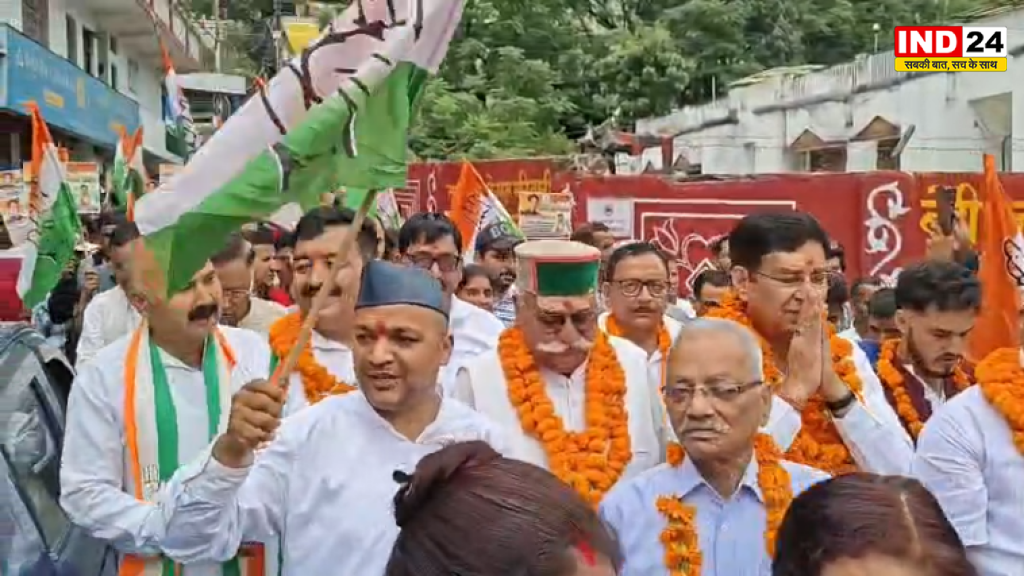 परिवर्तन संकल्प यात्रा उत्तरकाशी पहुंची, कांग्रेस ने सरकार पर बोला हमला