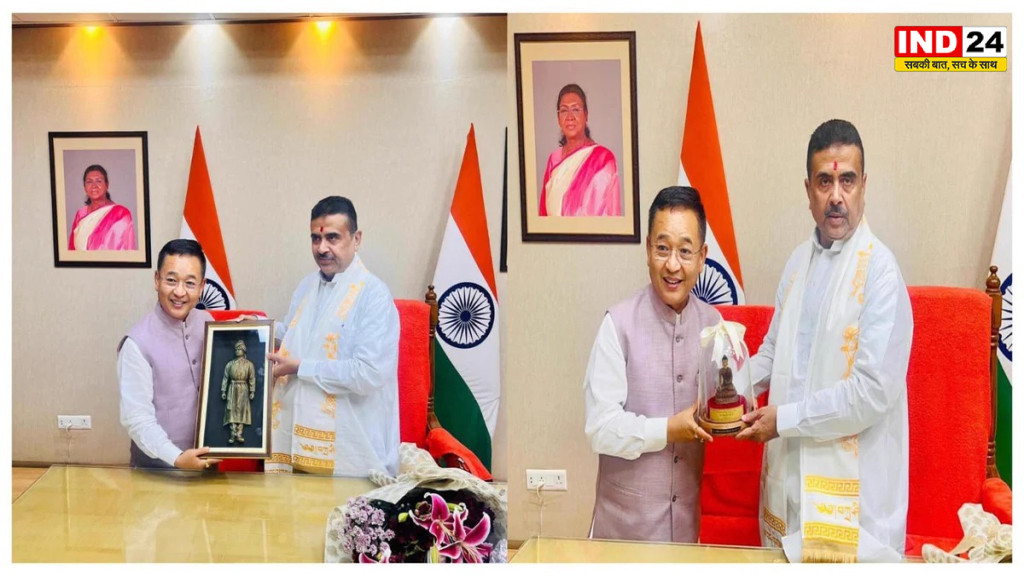 सीएम सुवेंदु अधिकारी से मिले सिक्किम के मुख्यमंत्री प्रेम सिंह तमांग, तीस्ता नदी और परिवहन को लेकर हुए बड़े फैसले