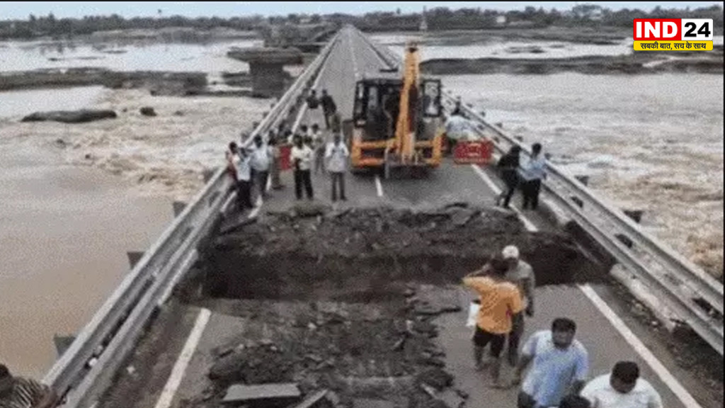 देशभर में मानसून का असर तेज, गुजरात के जूनागढ़ में जलभराव, महाराष्ट्र में बाढ़, 13 राज्यों में बारिश का अलर्ट