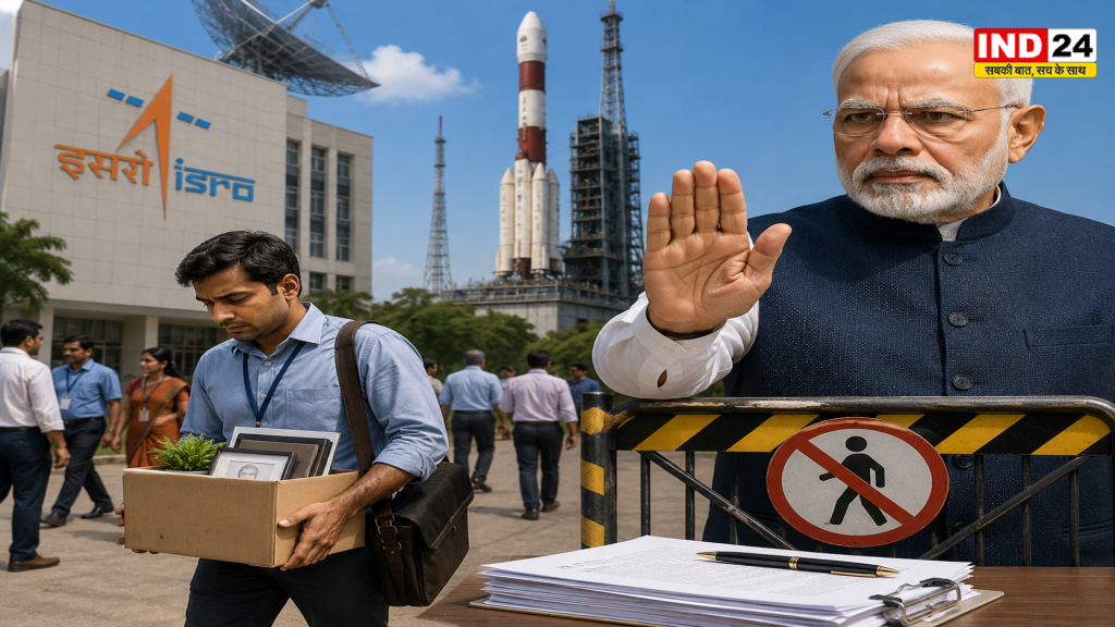ISRO में नौकरी छोड़ने वालों पर सख्ती: मोदी सरकार ने बदले नियम, अब अहम मिशन के वैज्ञानिकों का इस्तीफा आसानी से नहीं होगा मंजूर