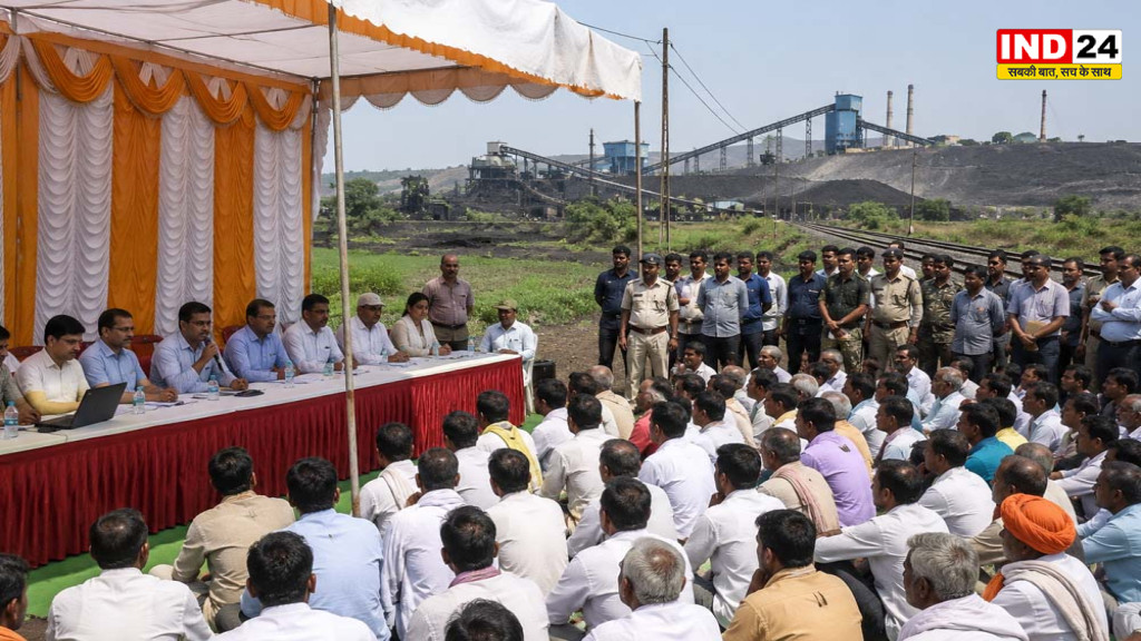 धरौली कोल माइंस जनसुनवाई आज: रेलवे लाइन के लिए जमीन देने को तैयार ग्रामीण, लेकिन रखी बड़ी शर्त