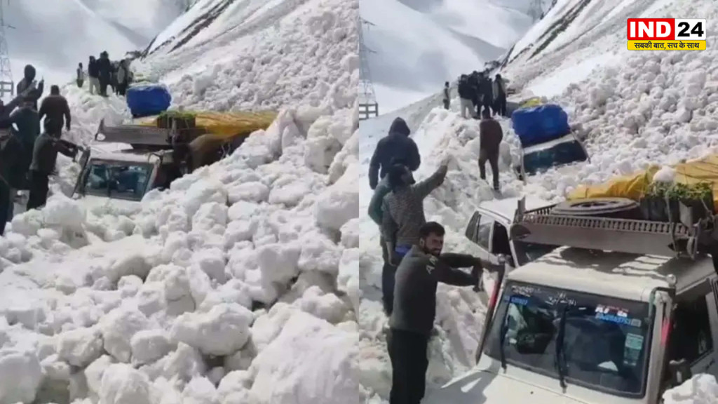 सोनमर्ग सुरंग के पास बड़ा हादसा: श्रीनगर-लेह राष्ट्रीय राजमार्ग पर दुर्घटनाग्रस्त हुआ सीआरपीएफ का वाहन, छह जवान घायल