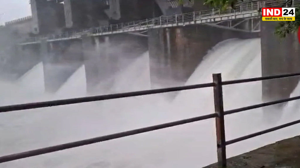 छत्तीसगढ़ में मूसलाधार बारिश से बिगड़े हालात, सोढूर बांध के 5 गेट खोले, कई जिलों में अलर्ट 
