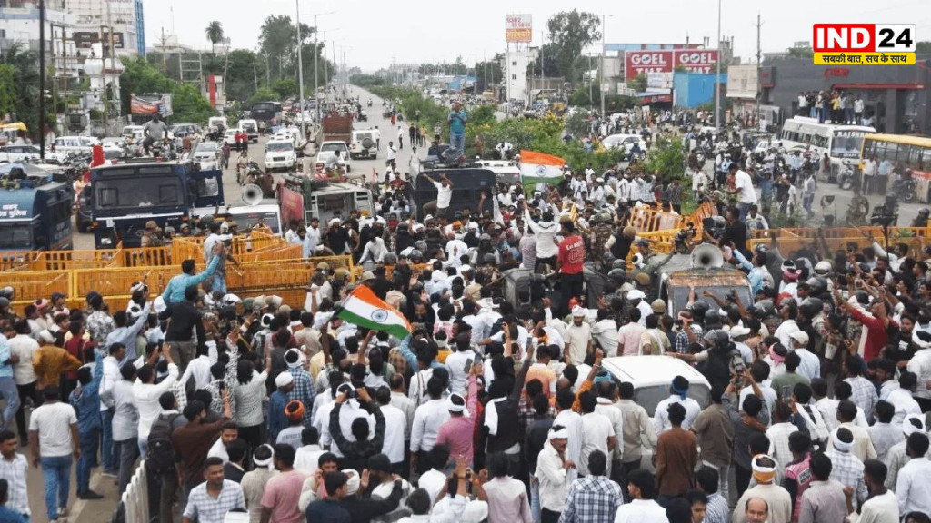 भोपाल कूच पर अड़े हजारों किसान, बैरिकेड्स तोड़कर राजधानी की सीमा में घुसे, मूंग की 100% खरीद और MSP की मांग पर मोहन यादव सरकार की बढ़ी मुश्किलें