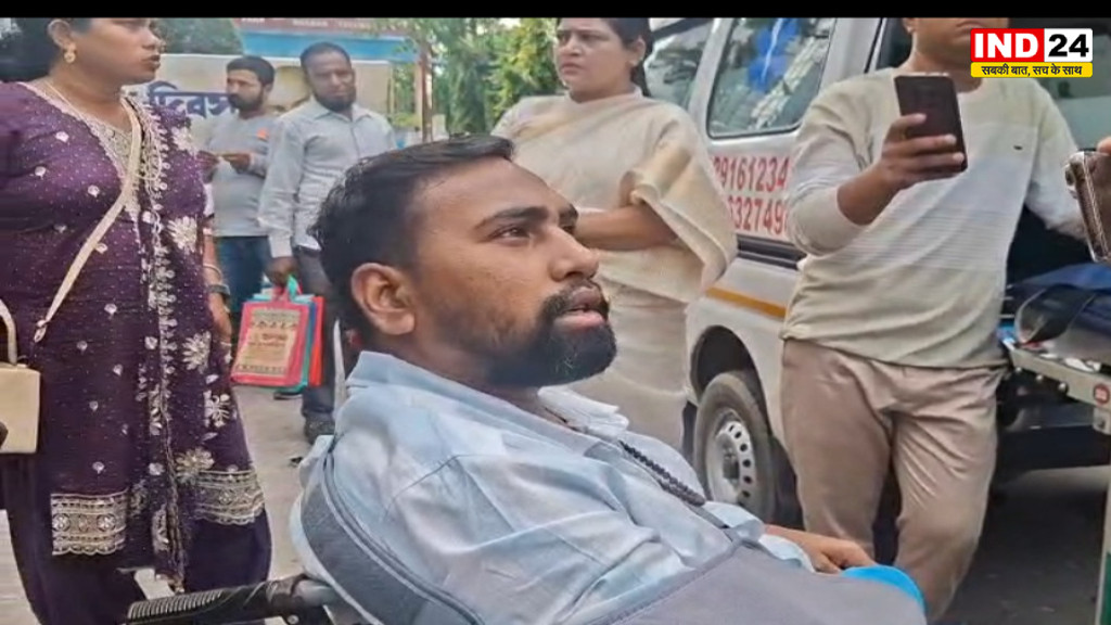 भाजपा में फिर मचा घमासान: बाहुबली नेता राकेश सिंह पर लगा मारपीट का आरोप, न्याय के लिए एम्बुलेंस में निकले पीड़ित कार्यकर्ता