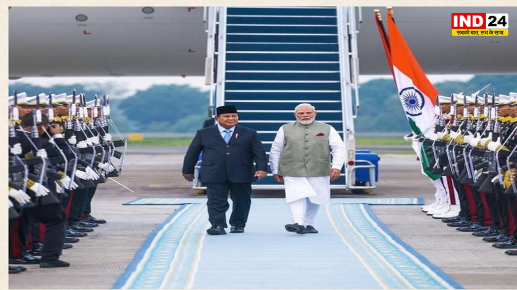 इंडोनेशिया दौरे पर पीएम मोदी का भव्य स्वागत,राष्ट्रपति प्रबोवो ने गले लगाया, द्विपक्षीय वार्ता में कई अहम मुद्दों पर चर्चा