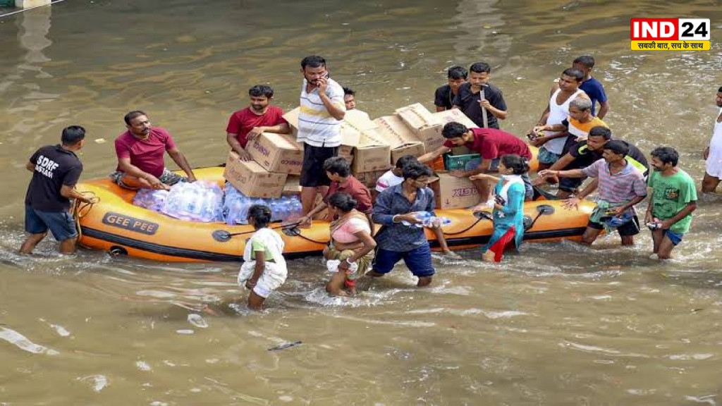 असम और गुजरात में जलप्रलय, लाखों लोगों की जिंदगी पर संकट !