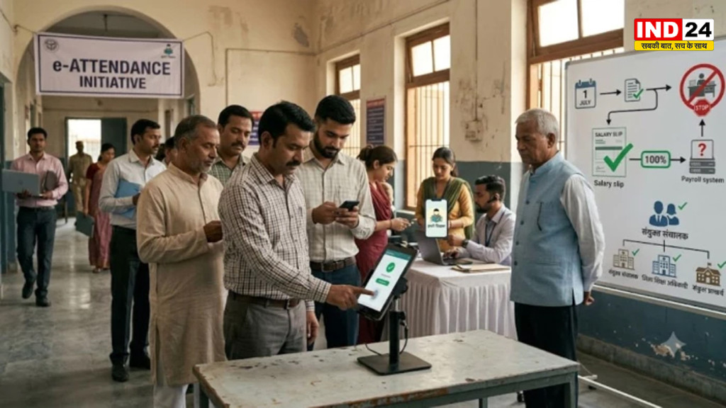 एमपी के सरकारी शिक्षकों के लिए ई-अटेंडेंस अनिवार्य, ऑनलाइन उपस्थिति नहीं तो रुकेगा वेतन, अधिकारियों पर भी होगी कार्रवाई