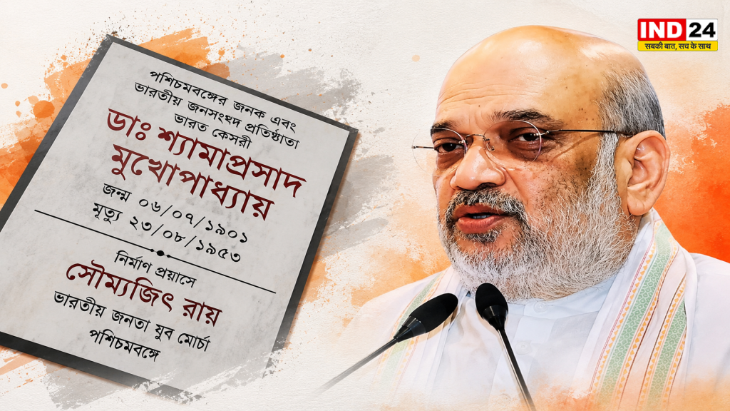 अमित शाह के दौरे से पहले कोलकाता में सियासी बवाल, श्यामा प्रसाद मुखर्जी स्मारक में तोड़फोड़