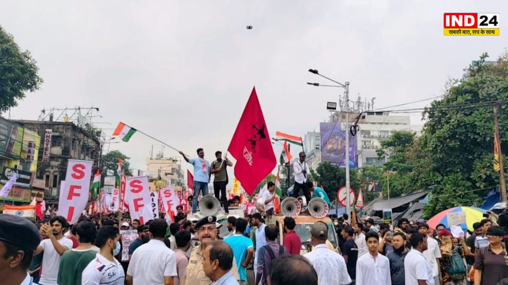 कोलकाता NEET प्रदर्शन हिंसा, पुलिस का बड़ा एक्शन, 3 और उपद्रवी गिरफ्तार, अब तक 14 की गिरफ्तारी, गुंडा एक्ट के तहत सख्त कार्रवाई