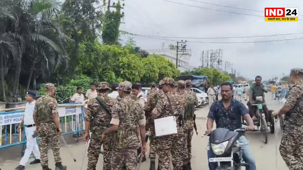 कोलकाता एयरपोर्ट के पास तनाव: मस्जिद में नमाज़ विवाद के बीच लागू हुई धारा 144, भारी सुरक्षा बल तैनात