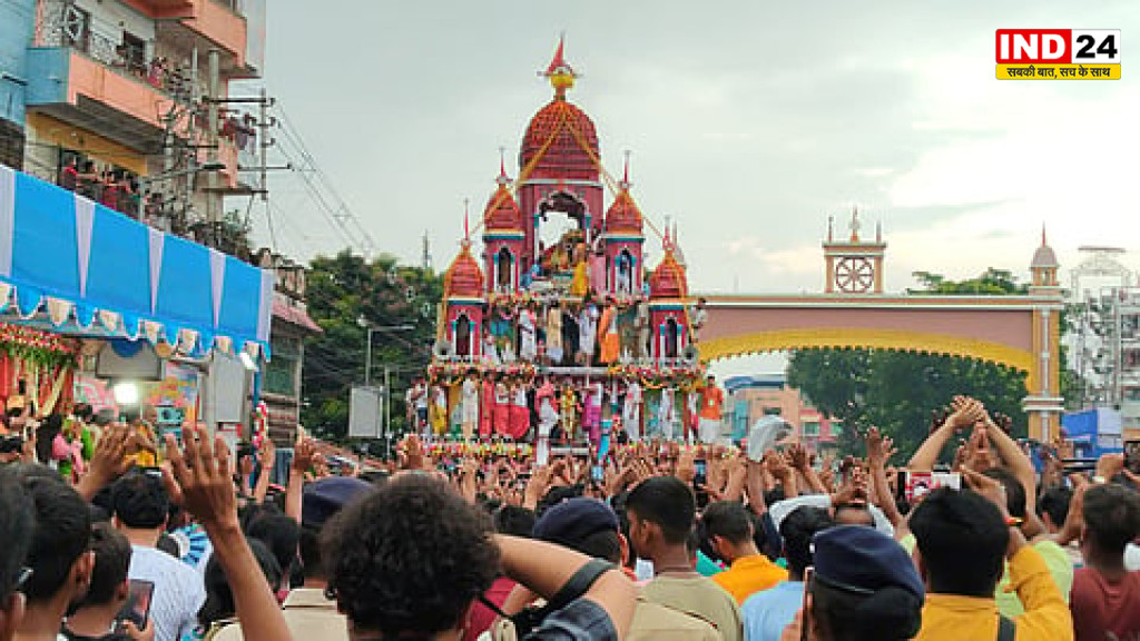 630 साल पुरानी माहेश रथयात्रा में उमड़ा आस्था का सैलाब, लाखों श्रद्धालुओं ने किए भगवान जगन्नाथ के दर्शन