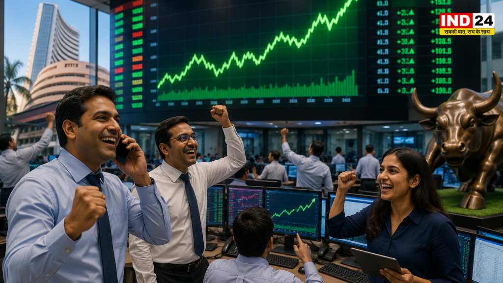 Stock Market Today: सेंसेक्स 700 अंक उछलकर 77,500 के पार, निफ्टी 24,150 पर; TCS के नतीजों से IT शेयरों में जोरदार खरीदारी