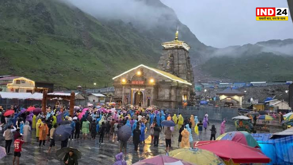 मानसून का असर: केदारनाथ यात्रा में गिरावट, रोजाना एक हजार से कम पहुंच रहे श्रद्धालु