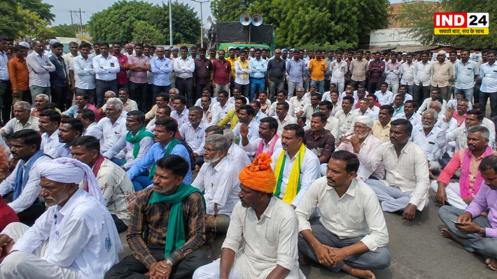 भोपाल कूच पर अड़े किसान: मूंग खरीद नीति के विरोध में बैरिकेड तोड़े, बुधवार को CM हाउस घेरने का ऐलान