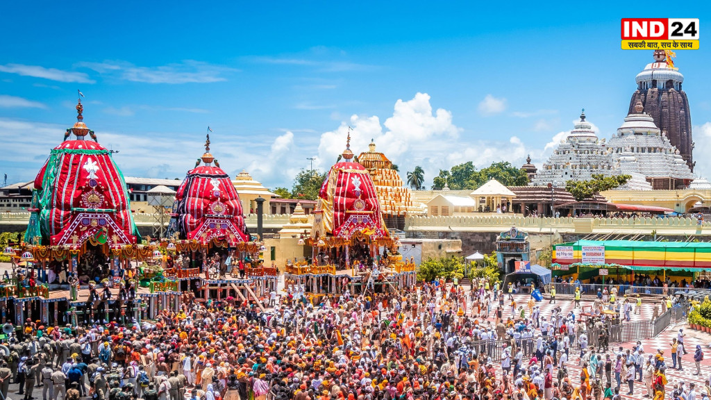 पुरी रथयात्रा में मची भगदड़, उमड़ी लाखों की भीड़ में दबने से 120 श्रद्धालु घायल, 1 की मौत, अस्पताल में मची चीख-पुकार
