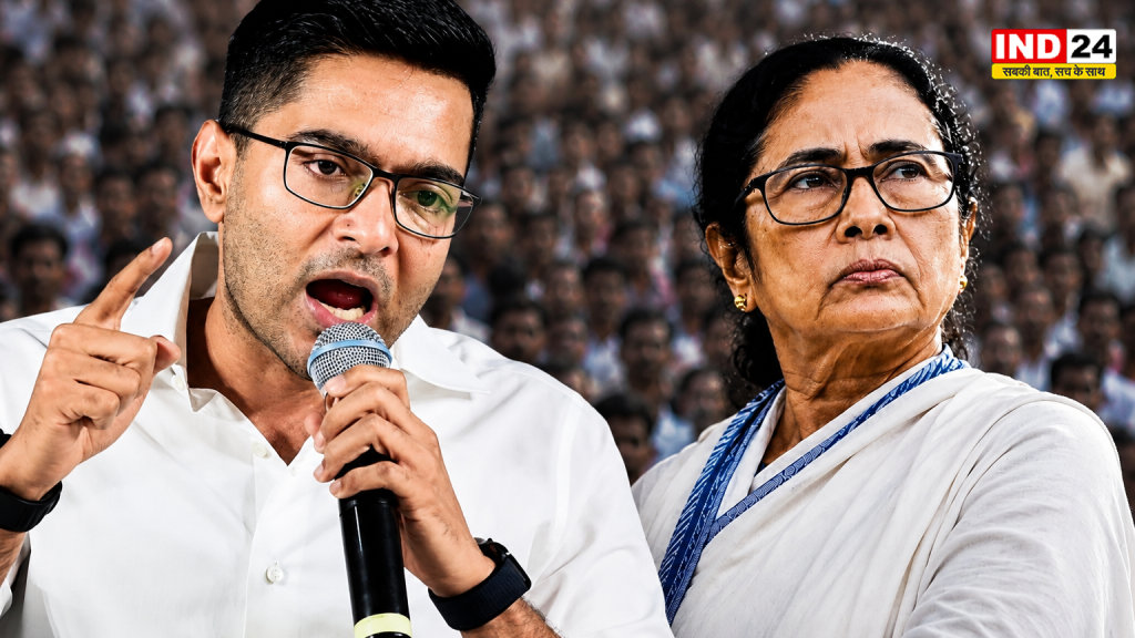  21 जुलाई शहीद दिवस पर अभिषेक बनर्जी का बागियों और बीजेपी पर करारा हमला — हमारी रीढ़ की हड्डी बिकाऊ नहीं