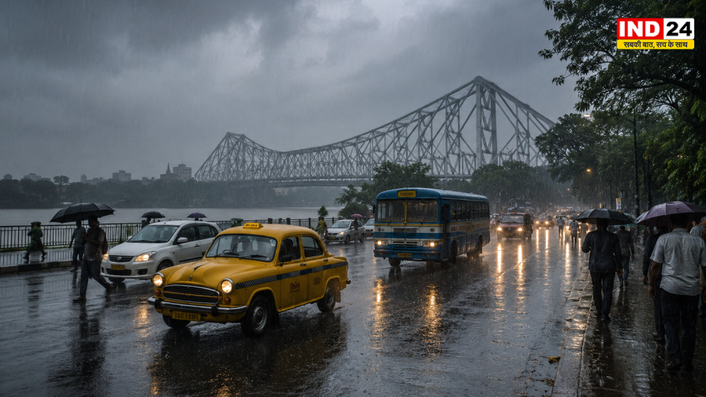 पश्चिम बंगाल में अभी जारी रहेगा मॉनसून का कहर, कई जिलों में भारी बारिश का अलर्ट