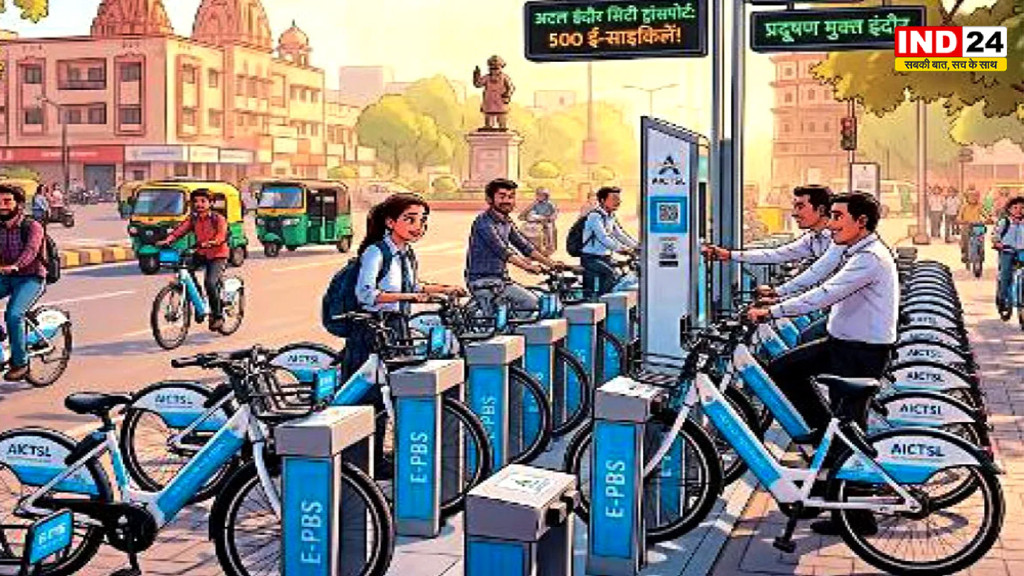 Indore News: पेट्रोल-डीजल की टेंशन खत्म! इंदौर में जल्द मिलेगी इलेक्ट्रिक साइकिल की सुविधा