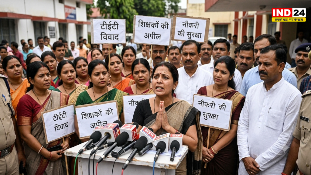 टीईटी विवाद पर कार्यरत प्राथमिक शिक्षकों की मुख्यमंत्री से बड़ी अपील, नौकरी की सुरक्षा और स्थायी छूट की मांग