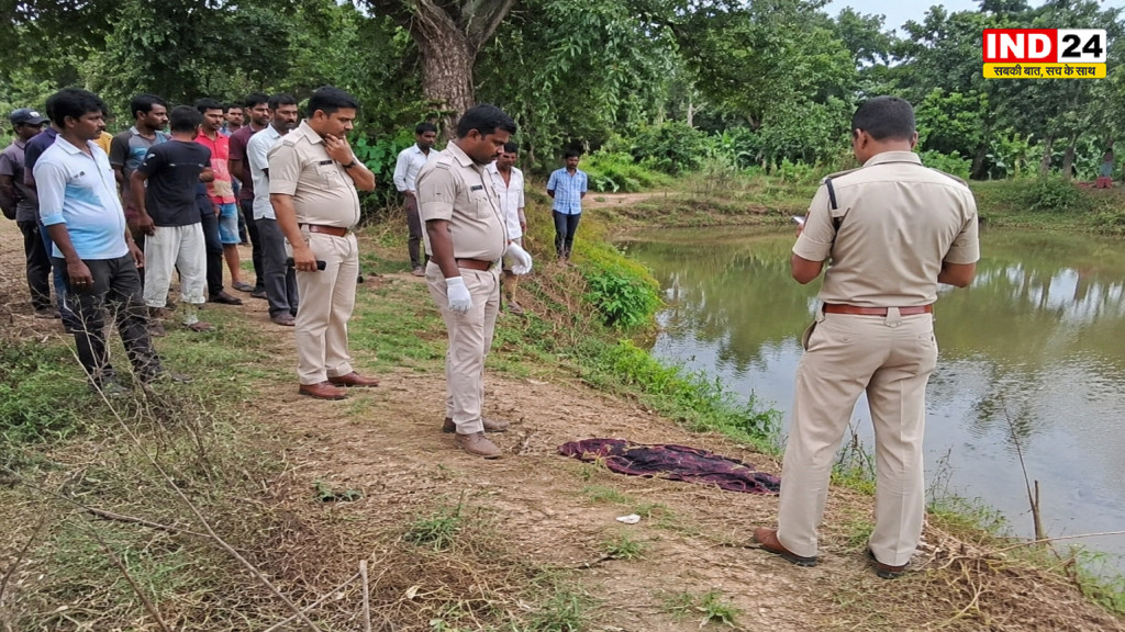 तालाब किनारे निर्वस्त्र हालत में मिला वृद्धा का रक्तरंजित शव, परिवार ने लगाया हत्या का आरोप