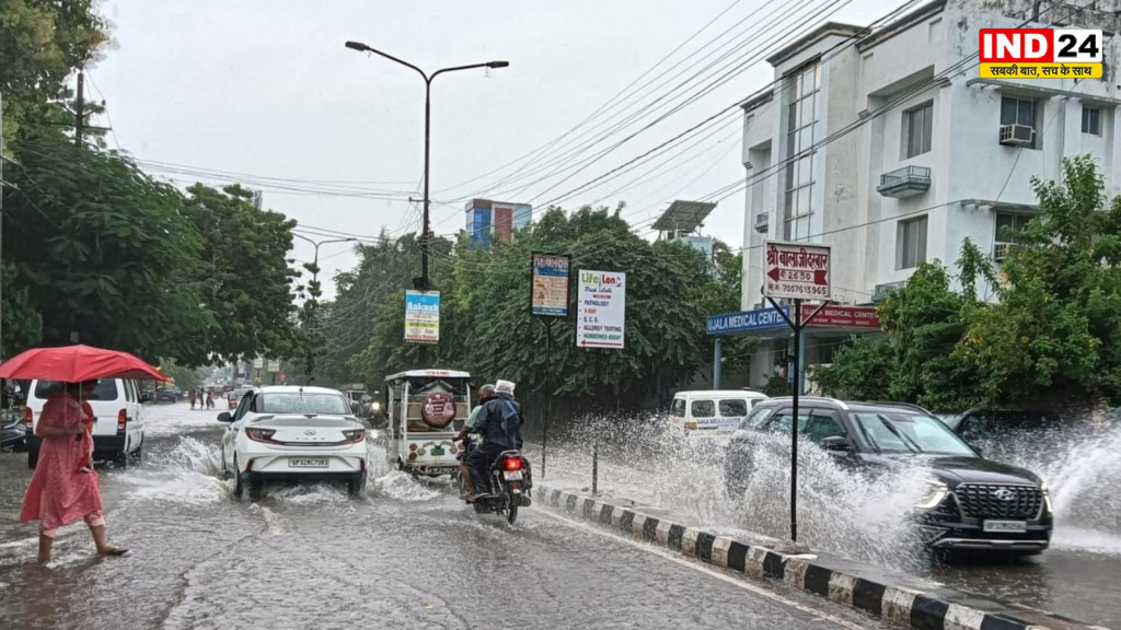 यूपी में मानसून फिर होगा मेहरबान, 10 जिलों में भारी बारिश का अलर्ट; 30 KM/H की रफ्तार से चलेंगी तेज हवाएं