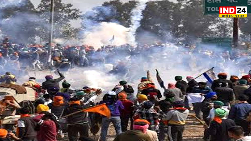 दिल्ली कूच से पहले शंभू बॉर्डर सील, FTA के विरोध में किसानों की महापंचायत; हाईवे पर लंबा जाम, पुलिस अलर्ट