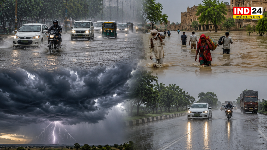 Rajasthan IMD Alert: राजस्थान के 3 जिलों में आज तेज बारिश की चेतावनी, जानिए कब फिर एक्टिव होगा मानसून
