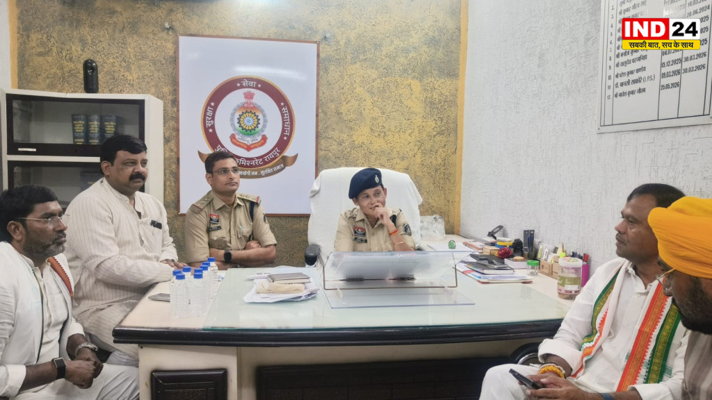 Raipur News: खम्हारडीह थाने के बाहर कांग्रेस का अनिश्चितकालीन धरना, काउंटर FIR की मांग पर अड़े दीपक बैज