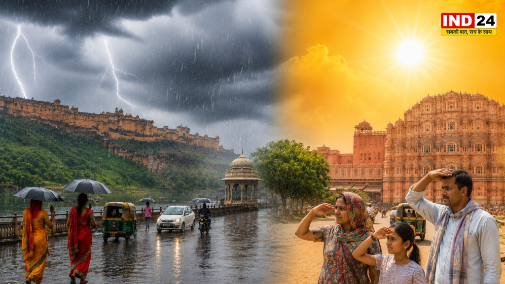 Rajasthan Weather Update: राजस्थान में कमजोर पड़ा मानसून, आज 9 जिलों में बारिश का अलर्ट; जानिए कब फिर होगी झमाझम बरसात