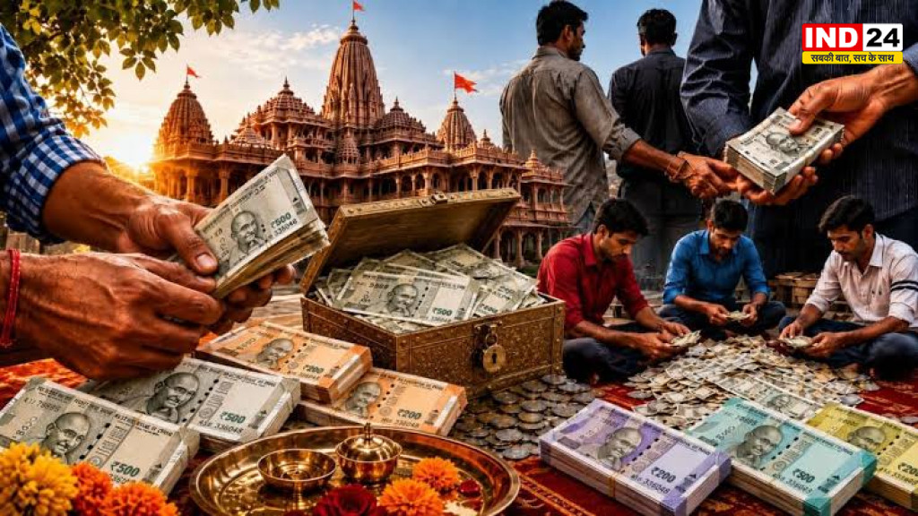 आउटसोर्स एजेंसी की छुट्टी! राम मंदिर चढ़ावे की गिनती अब SBI के जिम्मे