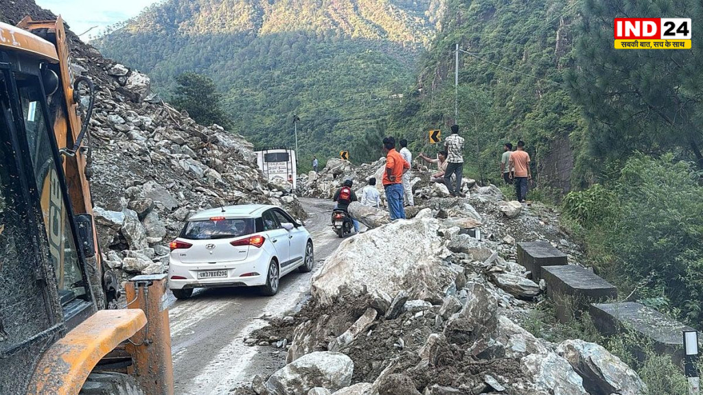 उत्तराखंड में मानसून का कहर जारी: 73 सड़कें बंद, प्राकृतिक आपदाओं में 27 की मौत; चारधाम यात्रा पर असर