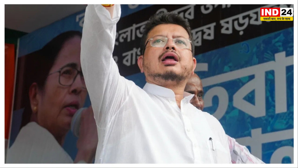 बारुईपुर में तृणमूल प्रतिनिधिमंडल का विरोध, ऋतब्रत बंद्योपाध्याय को पुलिस सुरक्षा में निकाला गया