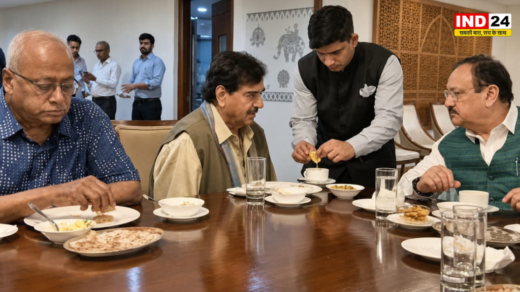 संसद में सियासी हलचल: अमित शाह और जेपी नड्डा की मौजूदगी वाली तस्वीर पर सौगत रॉय की सफाई, एनसीपीआई सांसद NDA बैठक से रहे दूर