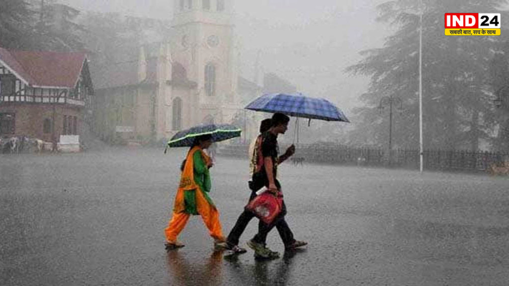 हिमाचल में बारिश का कहर, मंडी-कुल्लू समेत कई जिलों में 5 दिन भारी बारिश का अलर्ट