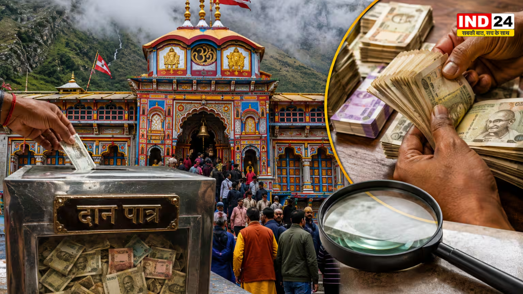  राम मंदिर के बाद अब बद्रीनाथ धाम में दान की लूट शुरुआती रिपोर्ट आते ही ट्रस्ट का कर्मचारी सस्पेंड, सरकार ने बैठाई उच्च स्तरीय जांच