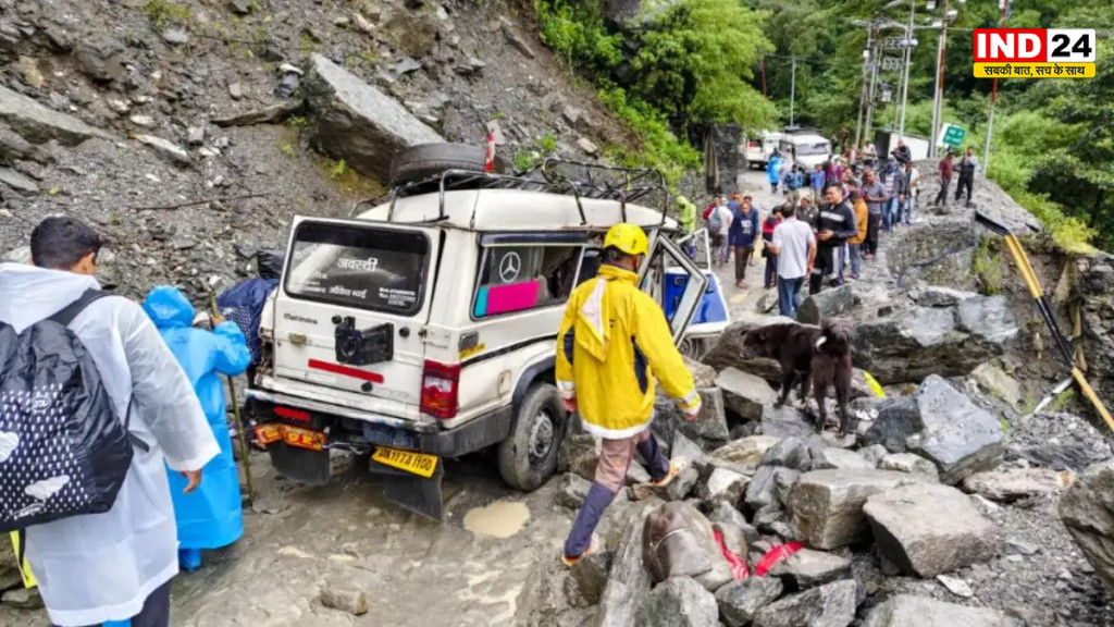 उत्तराखंड में 14 जुलाई तक भारी बारिश का अलर्ट, चारधाम यात्रा मार्गों पर बढ़ी निगरानी; भूस्खलन का खतरा