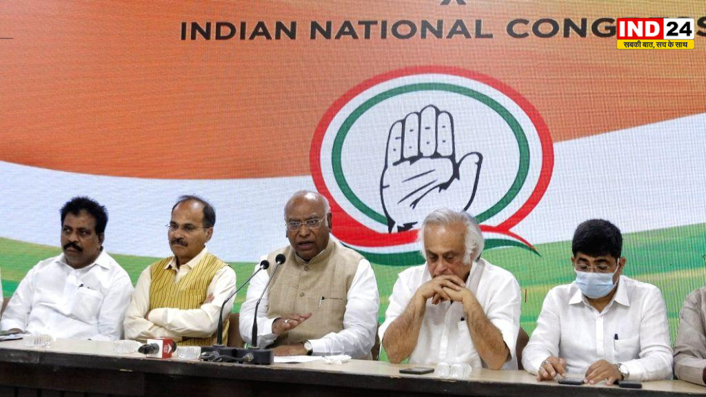 ‘सत्य की जीत, सत्ता के हठ की हार’: धर्मेंद्र प्रधान के इस्तीफे पर केंद्र सरकार पर बरसे खड़गे