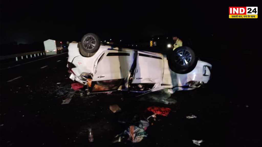 Ratlam Accident: दिल्ली-मुंबई एक्सप्रेसवे पर खड़े ट्रक में घुसी कार, 4 की मौत; खाटू श्याम जा रहा था परिवार
