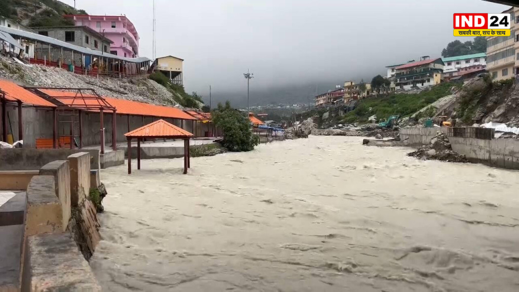 उत्तराखंड में बारिश का कहर: 6 जिलों में यलो अलर्ट, अलकनंदा चेतावनी स्तर से ऊपर; बदरीनाथ हाईवे बंद
