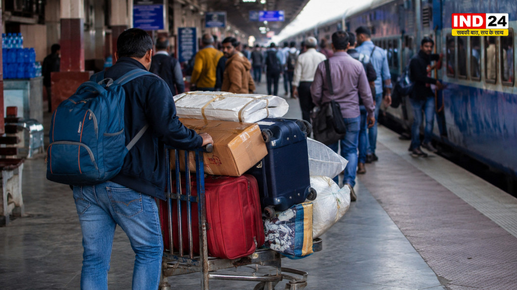 ट्रेन यात्रियों के लिए बड़ी राहत, अब टिकट बुकिंग के साथ ही ऑनलाइन होगी एक्सेस लगेज बुकिंग