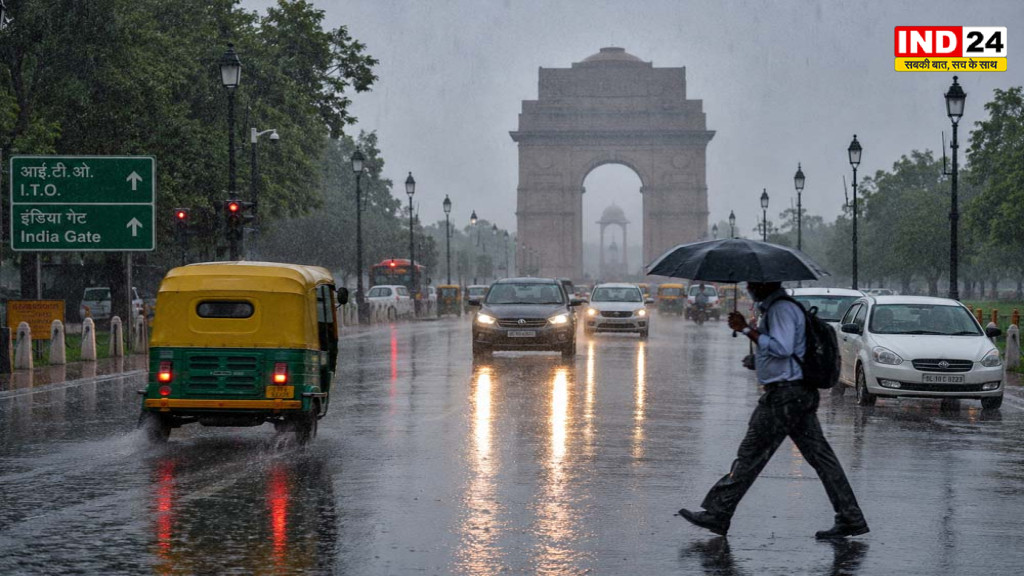 Delhi-NCR Weather Update: अगले 3 दिन जारी रहेगा बारिश का दौर, IMD का येलो अलर्ट; जलभराव और फ्लैश फ्लड का खतरा