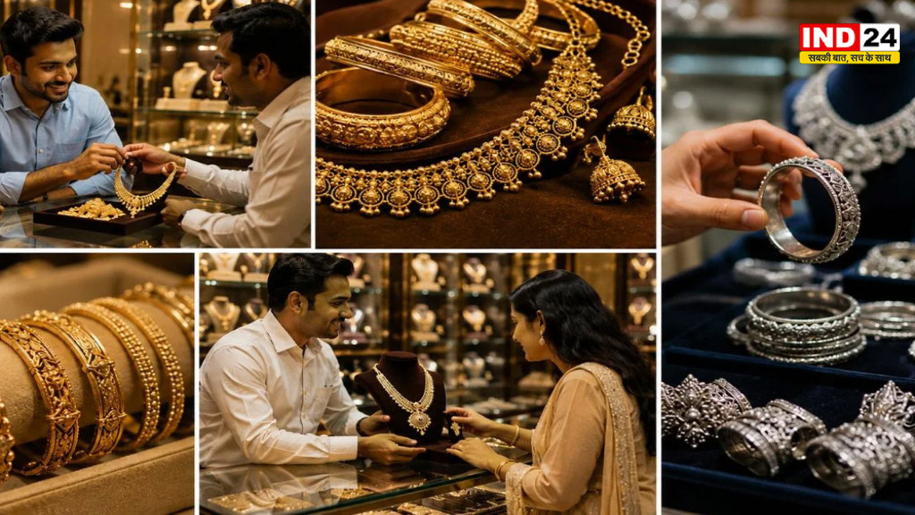 Gold Silver Rate Today 26 August: फिर सस्ता हुआ सोना, चांदी भी ₹100 फिसली; जानें दिल्ली समेत बड़े शहरों के ताजा भाव