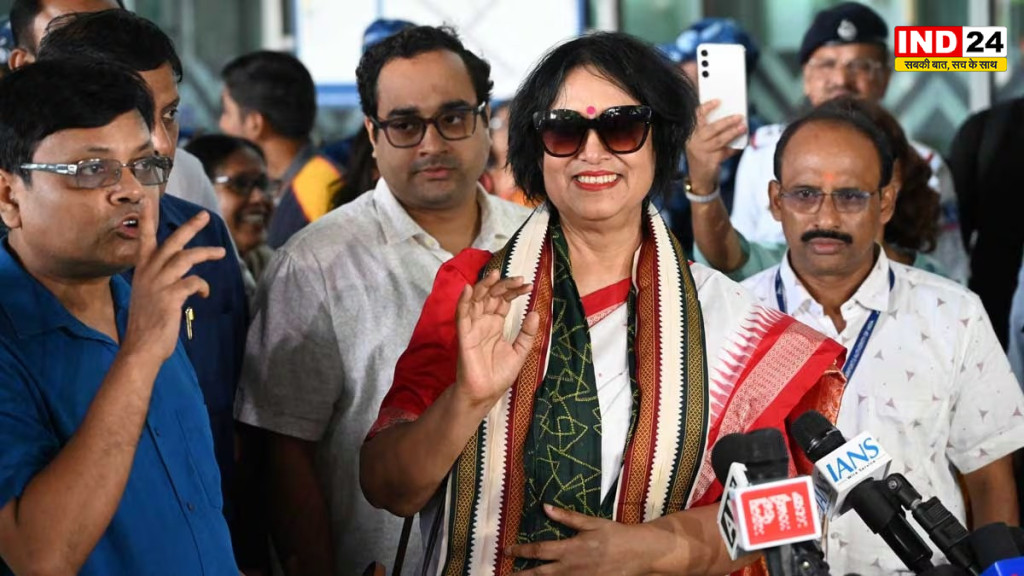 कोलकाता से विदा लेते हुए भावुक हुईं तस्लीमा नसरीन, बोलीं- बांग्लादेश सरकार नहीं देती वीज़ा, भारत में ही रहूंगी