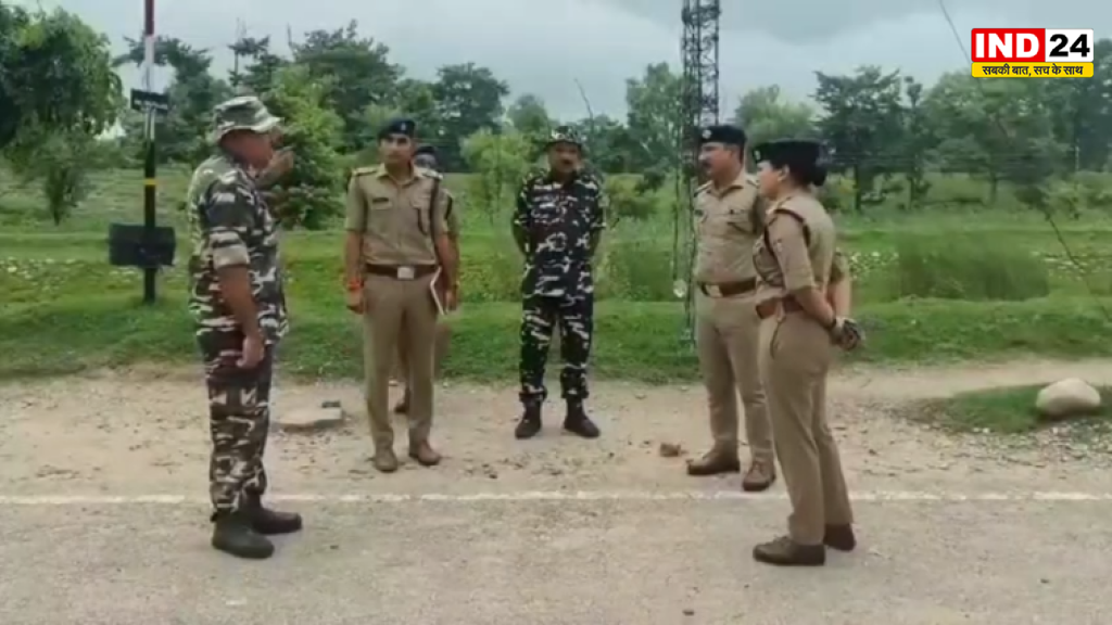 भारत-नेपाल सीमा पर एसपी रेखा यादव का औचक निरीक्षण, सुरक्षा व्यवस्था का लिया जायजा