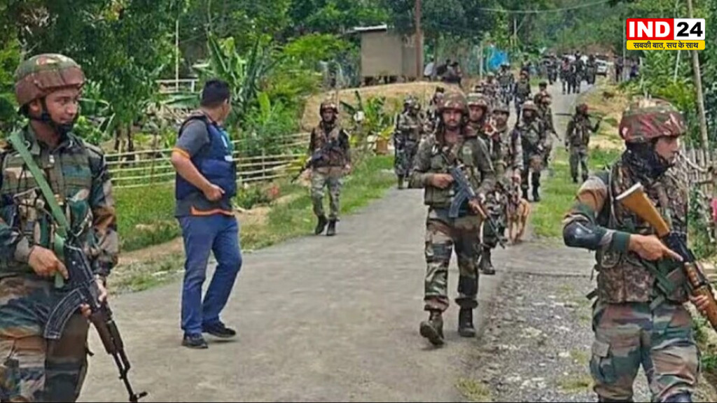 मणिपुर के कांगपोकपी में उग्रवादियों का घातक हमला, 4 लोगों की मौत और एक घायल